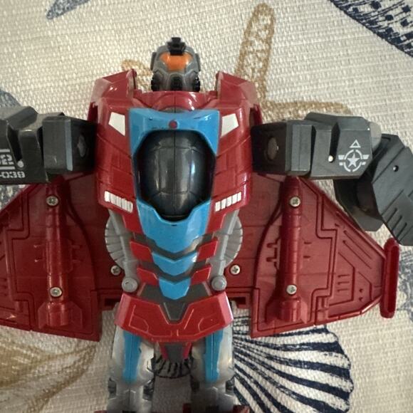 VINTAGE HAP-P-KID TRANSFORMER JET FIGHTER ROBOT - Picture 3 of 8